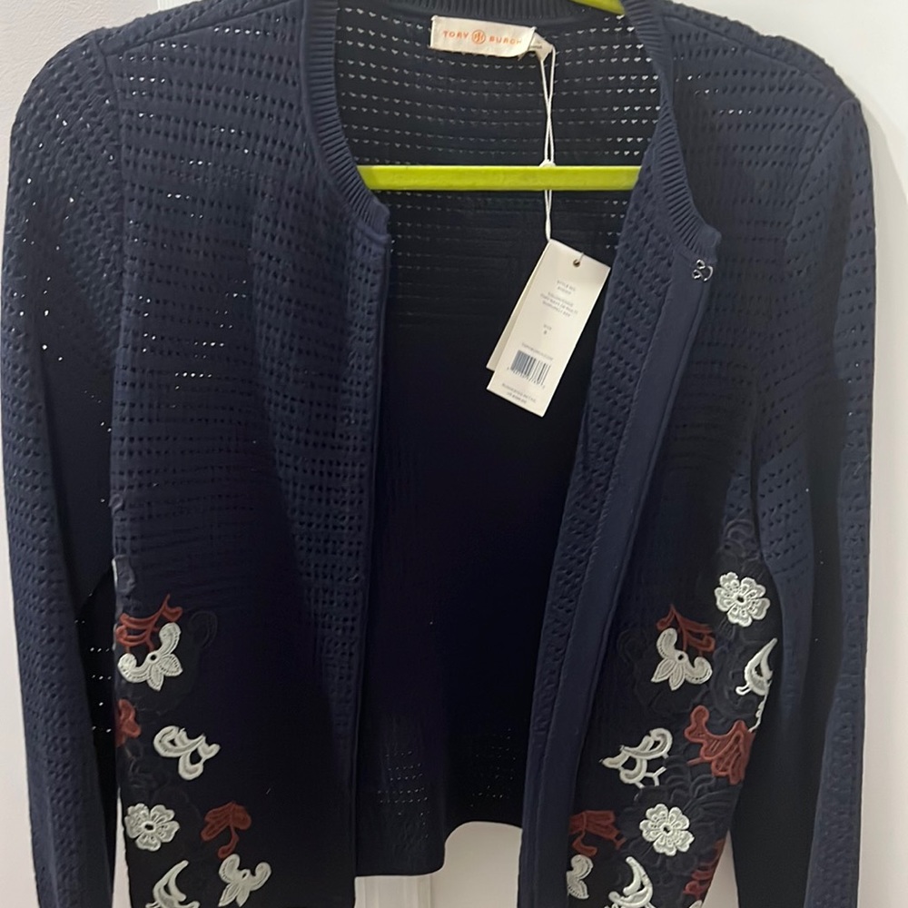 BNWT Tory Burch cardigan.